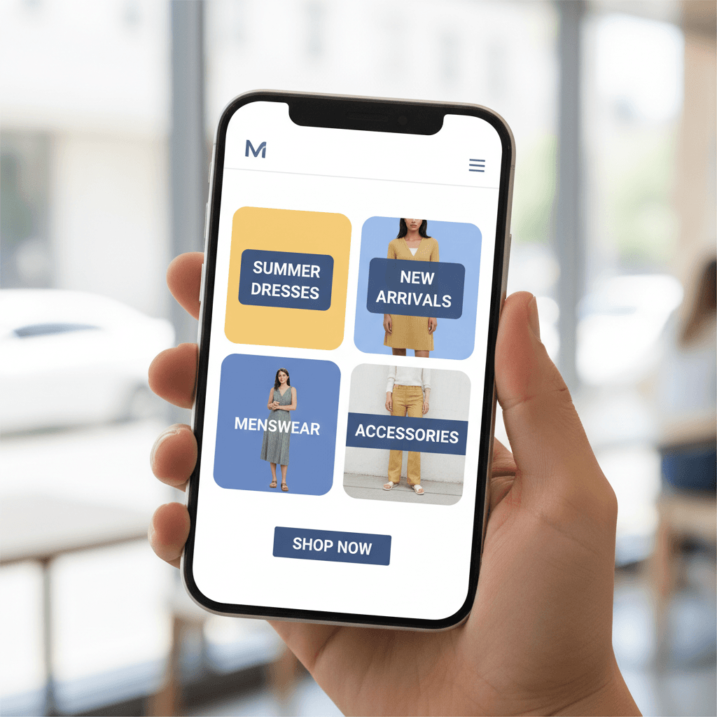 Responsiv mobilnettside