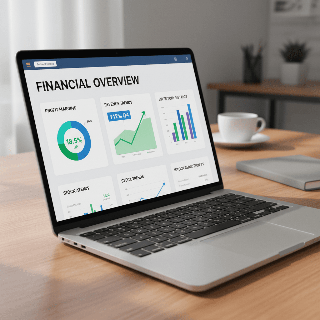Modern web design interface showing business dashboard and conversion metrics